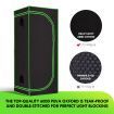 60x60x160cm Grow Tent Hydroponic Indoor Plant Room Growing Tent 600D Reflective Oxford Fabric