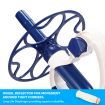 Auto Pool Cleaner Vacuum Automatic Suction Climb Wall Above Ground 10m Hose