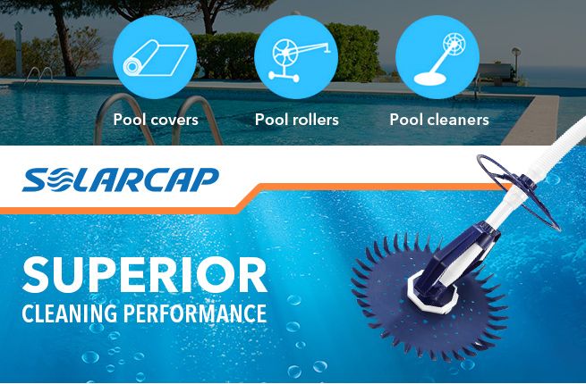 Pool Cleaner Automatic Climb Wall Suction Vacuum Above In Ground Pool Floor