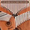 21 Key Kalimba Thumb Piano Finger Mbira Kids Adults Instrument