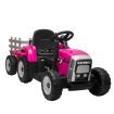 Kids Off Road Ride On Toys Electric 2.4G R/C Remote Control Neon Pink
