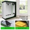 120x60x150cm Grow Tent 600D Oxford Reflective Hydroponic Growing Tent Indoor Plant Grow Room
