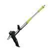 Garden Weed Puller Stand Up Weeder with 4 Steel Claws, Long Handle, Lawn Plant Root Removal Tool