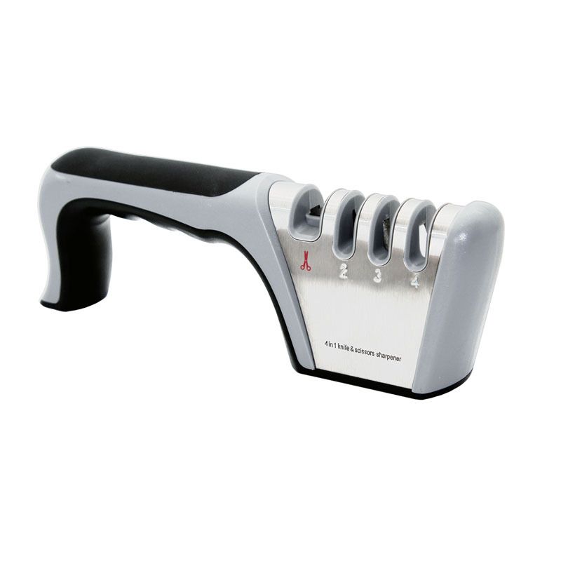 2021 4-Stage Knife Sharpener Premium Manual Works for Scissors,Ceramic,Steel Knives