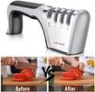 2021 4-Stage Knife Sharpener Premium Manual Works for Scissors,Ceramic,Steel Knives