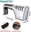 2021 4-Stage Knife Sharpener Premium Manual Works for Scissors,Ceramic,Steel Knives
