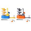 Indoor Outdoor Golf Ball Serve Children Kids Family Golf Ball Toy Practice Trainer Set Golf Automatic Serving Machine with Rod Yellow