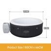 Bestway 4 Person Inflatable Spa Hot Tub