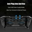 Cooler Cooling Pad USB Stand Controllable RGB light Radiator For Laptop Notebook