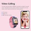 2021 4G Smart Watch Kids GPS Tracker WIFI SOS Camera Video Call Monitor Col.Blue