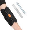 Elbow Brace, Elbow Immobilizer Stabilizer Support Brace/Splint, for Men, Women (Black)