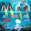 Dry Top Snorkel Set to Anti Fog Film Snorkeling Mask with 180Degree Panoramic Tempered Glass for Adults and Youth