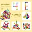 42PCS Magnetic Balls and Rods Set, Magnetic Building Set, Magnetic Balls and Sticks STEM Stacking Toys for Boys & Girls 3+