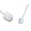 Toilet Plunger and Bowl Brush Combo for Bathroom Cleaning, White, 1 Set
