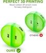 Leather Bag Weekly Pill Organizer 2 Times A Day, Large 7 Day Pill Case with Magnet Button Bag, Daily Pill Box AM PM for Pills Vitamin Fish Oil Supplements (Rainbow)