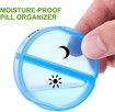 Weekly Pill Organizer 7 Day 2 Times a Day, Sukuos Large Daily Pill Cases for Pills/Vitamin/Fish Oil/Supplements (Rainbow)