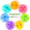 Weekly Pill Organizer 7 Day 2 Times a Day, Sukuos Large Daily Pill Cases for Pills/Vitamin/Fish Oil/Supplements (Rainbow)