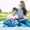 Melodic 21inch Soprano Ukulele Instrument for Kids Adults Beginners Professionals Pink