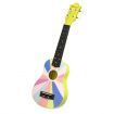 Melodic 21 inch Soprano Ukulele Instrument for Kids Adults Beginners Professionals Yellow