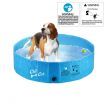 Dog Puppy Swimming Paddling Pool Foldable Washing Bath Tub S Size for Cat Pet