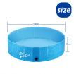 Pet Swimming Pool Dog Paddling Portable Bath Tub Foldable for Cat Pet M Size