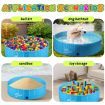 Pet Swimming Pool Dog Paddling Portable Bath Tub Foldable for Cat Pet L Size