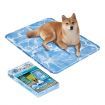 Pet Cooling Mat Dog Pad Cool Gel Cat Bed for Crate Bed Sofa Kennel L Size