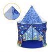 3-In-1 Kids Play Tent House Baby Crawl Tunnel Ball Pit with Basketball Hoop