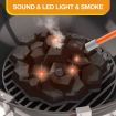 Kids Pretend BBQ Grill Barbeque Playset Toy Set with Sound LED Light Smoke 79x30x35.5CM