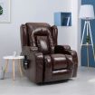 Massage Recliner Chair Electric 8 Point Heated Vibrating Massage Armchair OKIN Lift Motor Lounge Sofa