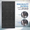 12 Doors Steel Locker Gym Office School Home Stationary Storage Cabinet Black