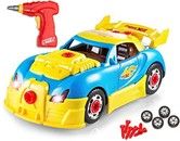 Take Apart Racing Car Toys - Build Your Own Toy Car with 30 Piece Constructions Set with Toy Tools for Kids