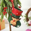 4P Christmas Stockings Gift Bag Candy Pouch Bag Small size 16x13cm