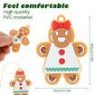 43pcs Gingerbread Man Pirates Ornaments for Christmas Tree Decorations Hanging