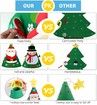 3D DIY Felt Christmas Tree Decorations for Kids New Year Gift 70x50cm