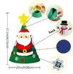 3D DIY Felt Christmas Tree Decorations for Kids New Year Gift 70x50cm