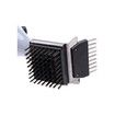 BBQ Grill Steam Cleaner Brush Heavy Duty Cleaning Tool for All Grill Types Ideal Grill Accessories for Outdoor Cooking