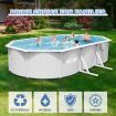 Bestway Premium Pool Set Above Ground Luxury Swimming Bath Spa Oval