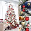 24 x 6cm Balls Decoration Party Ornaments Christmas Tree Balls Col Gold