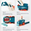 Kids Electric Domino Train Car Set Sound & Light Automatic Laying Dominoes Brick Blocks Game Educational DIY Toy Gift