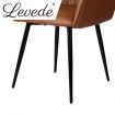Levede 2x Armchair Lounge Chair Accent Armchairs Velvet Dining Chairs Soft Sofa