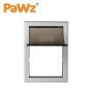 PaWz Aluminium Pet Access Door Dog Cat Dual Flexi Flap For Wooden Wall M