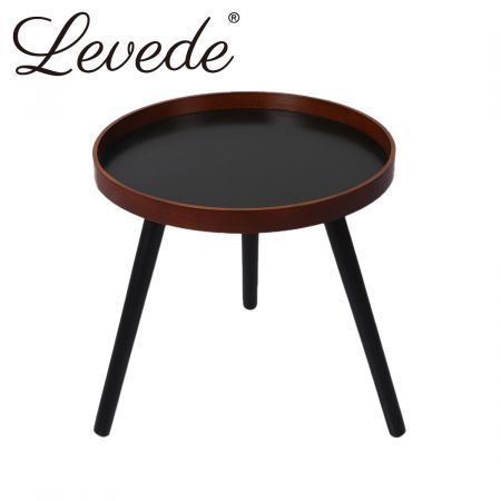 Levede Side End Table Sofa Coffee Table Storage Bedside Table Plant Stand Wooden