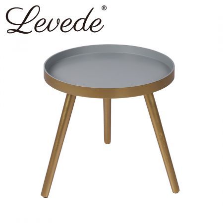 Levede Side End Table Sofa Coffee Table Storage Bedside Table Plant Stand Wooden