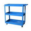 Tool Cart Trolley 3-Tier Toolbox Workshop Garage Storage Organizer Steel 150KG