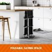 Kitchen Island Trolley Folding Service Cart Storage Rack Shelf Organiser 3 Tiers