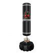 Genki 185cm Hydraulic Free Standing Punching Boxing Kicking Bag Stand Black