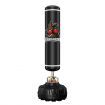 Genki 185cm Hydraulic Free Standing Punching Boxing Kicking Bag Stand Black