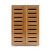 4 Tier Wooden Shoe Storage Cabinet Shoe Rack Shelf Organiser Cupboard for 20 Pairs Shoes