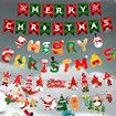 2021 Christmas Flag Decorations Supplies Home Decore 6pcs 3m Garland Christmas Banners Christmas Decorations